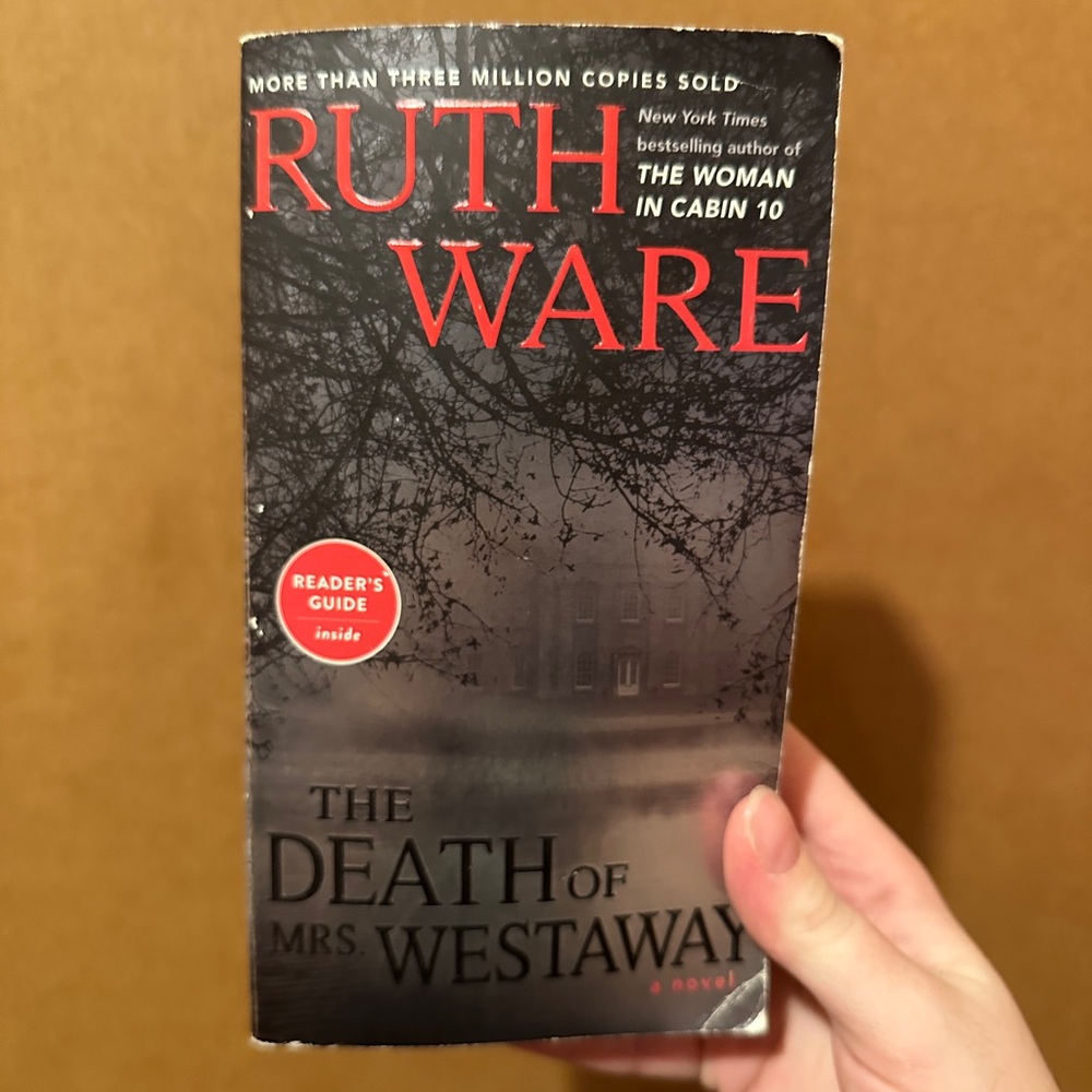The Death of Mrs Westaway by Ruth Ware Thriller book